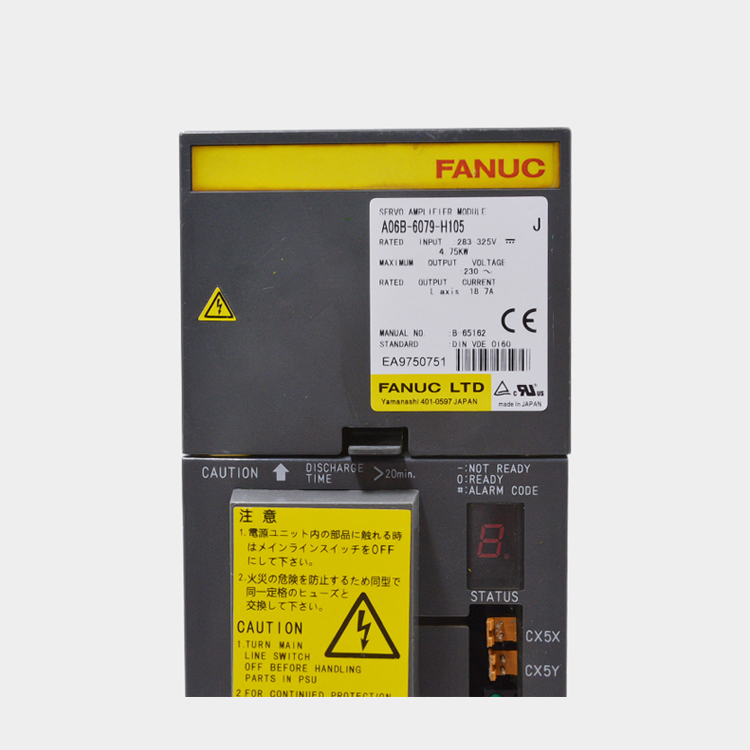 Trending Products Fanuc Ipendant Controller - Japan original fanuc servo amplifier A06B-6079-H105 – Weite detail pictures